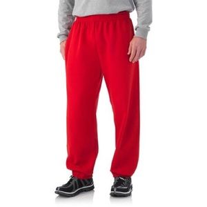 Fruit of the Loom Red Sweatpants